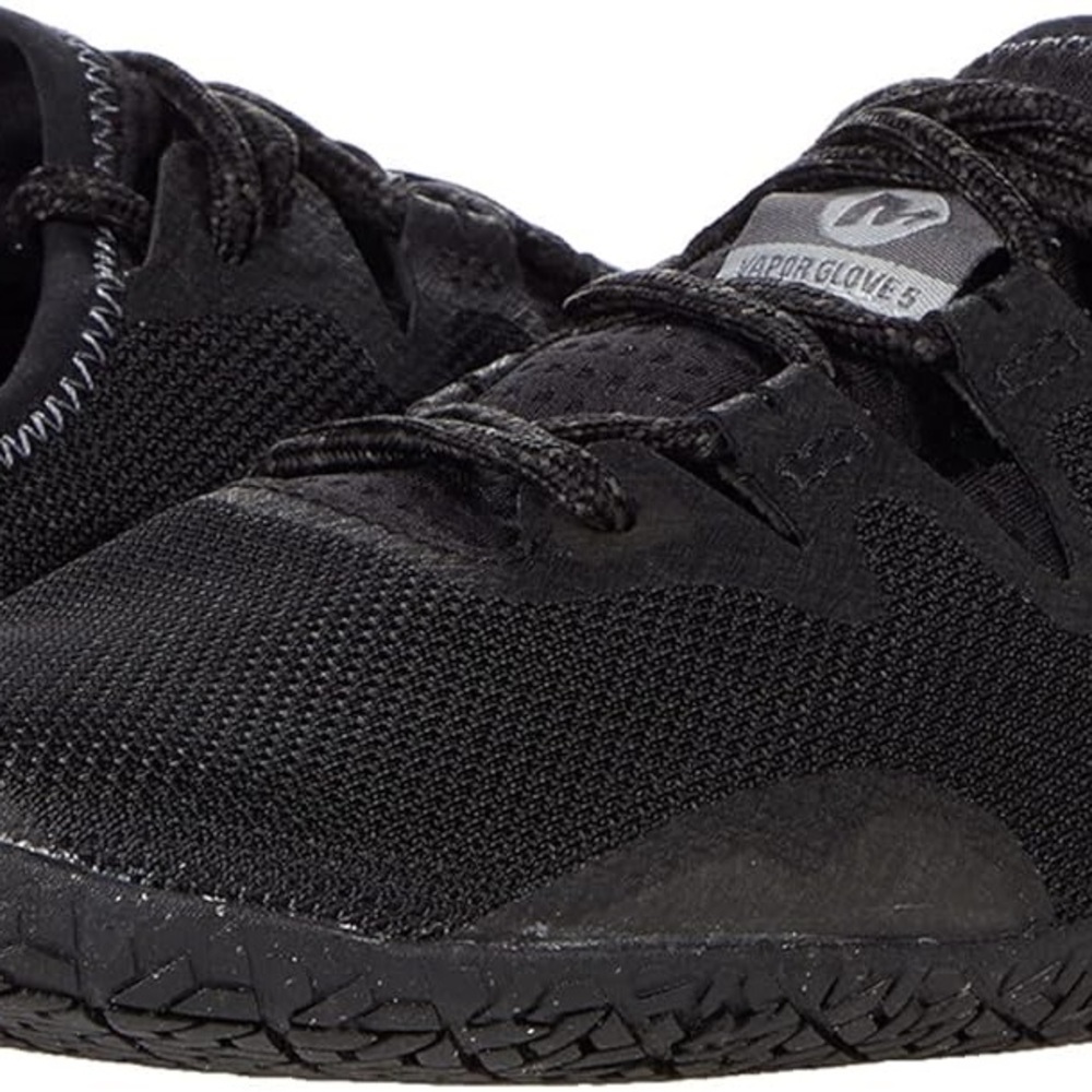 Merrell womens Vapor Glove 5 Sneaker, Black, 10 US
